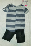 Asymetrical Striped T-Shirt