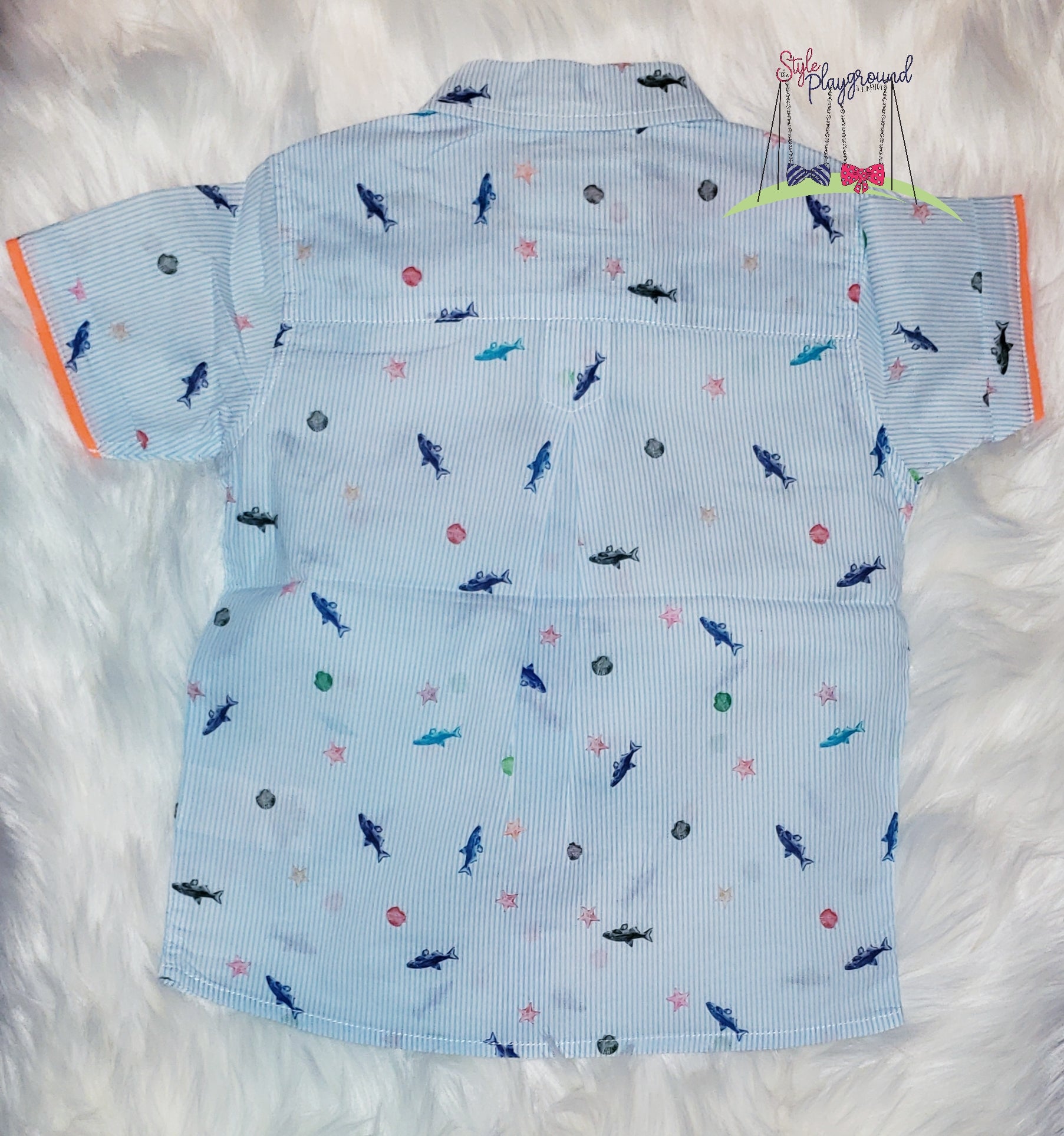 Shark (Doo doo doo ) Button Down Shirt