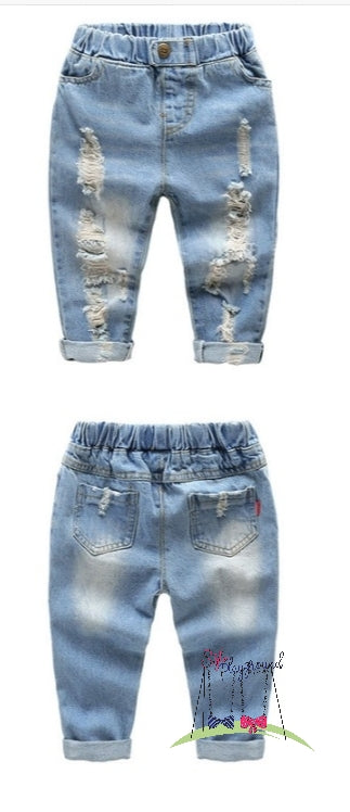 Light Distressed Jeans