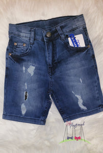 Distressed Patch Denim