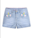 Denim Unicorn Shorts